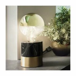 Remise ???? PAULMANN Lampe à Poser Vala - 20W - E27 - Sans Ampoule - Dimmable - Marbre Noir/Laiton - Autres Couleurs ???? 8 Remise ???? PAULMANN Lampe à Poser Vala - 20W - E27 - Sans Ampoule - Dimmable - Marbre Noir/Laiton - Autres Couleurs ???? -PAULMANN Sales 10069607 4