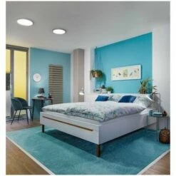 Tout neuf ???? PAULMANN Plafonnier LED Atria - Rond - 15W - Blanc Dépoli - Non Dimmable - Blanc ✔️ -PAULMANN Sales 10971691 3