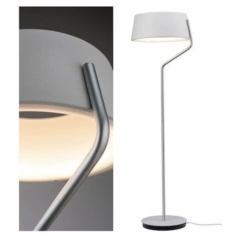 Offres ???? PAULMANN Lampadaire Belaja - 22W - 230V - Métal - Dimmable - Avec Ampoule - Chrome - Chrome ???? 1 Offres ???? PAULMANN Lampadaire Belaja - 22W - 230V - Métal - Dimmable - Avec Ampoule - Chrome - Chrome ????