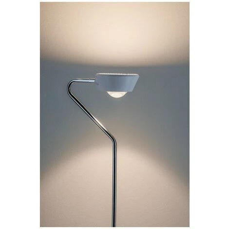 Les meilleures critiques de ???? PAULMANN Lampadaire LED Ramos - 11W - 2700K - 560lm - Dimmable - Avec Ampoule - Chrome/Blanc Dépoli - Chrome ⌛ 2 Les meilleures critiques de ???? PAULMANN Lampadaire LED Ramos - 11W - 2700K - 560lm - Dimmable - Avec Ampoule - Chrome/Blanc Dépoli - Chrome ⌛ – Image 2