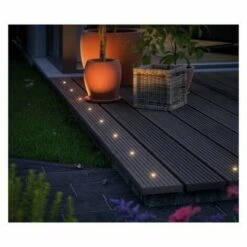 Meilleure affaire ???? PAULMANN Kit De Spots Encastrés De Sol Plug & Shine - Micro Pen - 3000K - 22° - Avec Ampoule - 0.22W - Argent - Gris / Métallique ???? -PAULMANN Sales 11295071 3