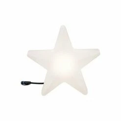 Coupon ???? Etoile Lumineuse Plug&Shine Paulmann - Dimmable - 3000K - Avec Ampoule - 2,8W - Blanc ????