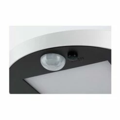 Meilleure vente ???? PAULMANN Applique Solaire Ryse - Blanc - 1,2W - 3000K - IP44 - Avec Détecteur - Non Dimmable - Blanc ???? -PAULMANN Sales 12303554 3