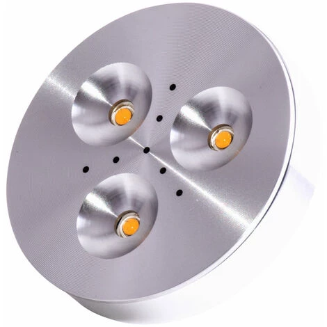 Meilleure vente ✨ Lot De 3 Spots LED Encastrables Pour Meuble Plafonniers Apparents Aluminium Brossé Paulmann 935.46 ???? 2 Meilleure vente ✨ Lot De 3 Spots LED Encastrables Pour Meuble Plafonniers Apparents Aluminium Brossé Paulmann 935.46 ???? – Image 2