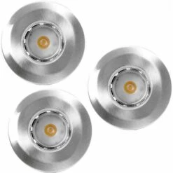Sortie ???? Lot De 3 Spots Encastrables LED Encastrables Plafonniers Extérieur éclairage IP65 Bad Paulmann 994.61 ⌛