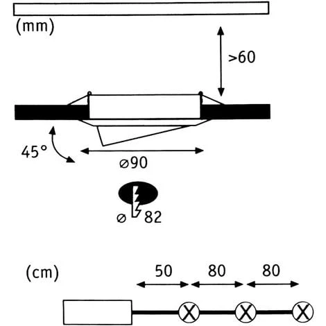 De gros ???? Lot De 3 Spots Encastrables Design Aluminium IP23 Lampe D'éclairage Orientable Paulmann 925.22 ✨ 5 De gros ???? Lot De 3 Spots Encastrables Design Aluminium IP23 Lampe D'éclairage Orientable Paulmann 925.22 ✨ – Image 5
