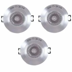 Les meilleures critiques de ???? Lot De 3 Spots Encastrables IP44 Lampe Aluminium 8cm Rond Paulmann 925.23 ????