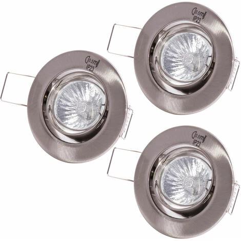 Meilleure affaire ???? Lot De 3 Spots Encastrables Ronds D'éclairage Spots Lampes Lumières Lumières Paulmann 993.57 ⌛ 1 Meilleure affaire ???? Lot De 3 Spots Encastrables Ronds D'éclairage Spots Lampes Lumières Lumières Paulmann 993.57 ⌛