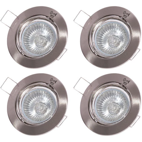 Meilleure affaire ???? Lot De 4 Spots Encastrables Ronds éclairage Salle à Manger Lampes Spot Orientables GU10 Paulmann 988.79 ???? 1 Meilleure affaire ???? Lot De 4 Spots Encastrables Ronds éclairage Salle à Manger Lampes Spot Orientables GU10 Paulmann 988.79 ????