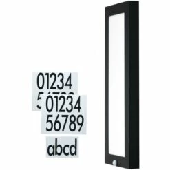 Offres ???? PAULMANN Panneau Led NumÉro 30x90 Avec Capteur De Mouvement 19w LumiÈre Chaude 3000k Aluminium Couleur Anthracite 942.57 ???? -PAULMANN Sales 13917177 3