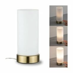 Acheter ???? PAULMANN Lampe à Poser Pinja - 20W Max - E14 - 230V - Laiton/Opale - Sans Ampoule - Or ✔️ -PAULMANN Sales 15361059 3