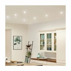 Bon marché ✨ PAULMANN Lot De 3 Spots Encastrés LED Nova - GU10 - Chrome - 6,5W - 2700K - IP44 - Avec Ampoule - Chromé ???? -PAULMANN Sales 15361090 4