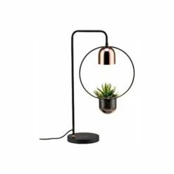 Bon marché ???? PAULMANN Lampe à Poser Fanja - 20W Max - GU10 - 230V - Noir/Cuivre - Sans Ampoule - Noir ????