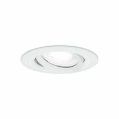 Acheter ???? PAULMANN Spot Encastré LED Nova - GU10 - Blanc - 6W - 4000K Dimmable - IP65 - Avec Ampoule - Blanc ⭐