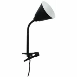 Coupon ???? PAULMANN Spot Pince Vitis Avec Bras Flexible - E14 - 20W - Noir - Noir ✔️