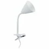 Offres ???? PAULMANN Spot Pince Vitis Avec Bras Flexible - E14 - 20W - Blanc - Blanc ????