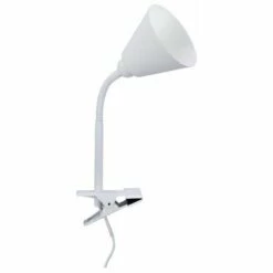 Offres ???? PAULMANN Spot Pince Vitis Avec Bras Flexible - E14 - 20W - Blanc - Blanc ????