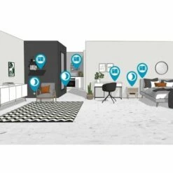 Offres ???? PAULMANN Spot Pince Vitis Avec Bras Flexible - E14 - 20W - Blanc - Blanc ???? -PAULMANN Sales 15383831 4