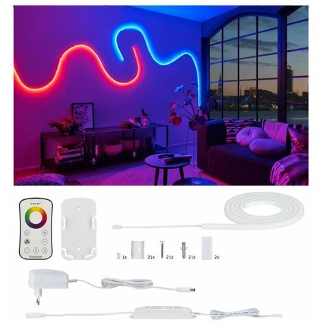 Les meilleures critiques de ???? PAULMANN Kit De Base Ruban Lumineux MaxLED Flow - 1.5m - 13.5W - RGB - Avec Télécommande - Multicolore (RGB) ???? 1 Les meilleures critiques de ???? PAULMANN Kit De Base Ruban Lumineux MaxLED Flow - 1.5m - 13.5W - RGB - Avec Télécommande - Multicolore (RGB) ????