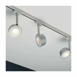 Coupon ???? PAULMANN Plafonnier Pellet URail - 4W - Chrome Mat - Dimmable - Avec Ampoule - Chrome ???? -PAULMANN Sales 16494554 3
