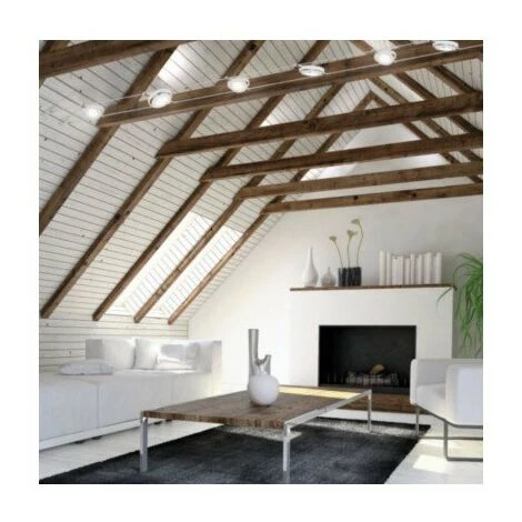 Vente flash ???? PAULMANN Kit Câbles LED Pour Spots - 24W - 230V/12V - Blanc Mat - Blanc ✔️ 2 Vente flash ???? PAULMANN Kit Câbles LED Pour Spots - 24W - 230V/12V - Blanc Mat - Blanc ✔️ – Image 2