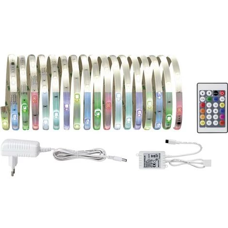 De gros ✨ Ruban LED (Set Complet) Paulmann 70697 N/A Puissance: 18.8 W RVBB N/A ???? 3 De gros ✨ Ruban LED (Set Complet) Paulmann 70697 N/A Puissance: 18.8 W RVBB N/A ???? – Image 3