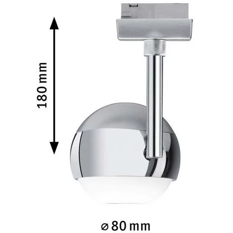Remise ???? Luminaire Sur Rail Haute Tension Paulmann Capsule II 95455 LED Intégrée N/A Puissance: 6 W Blanc Chaud N/A ❤️ 2 Remise ???? Luminaire Sur Rail Haute Tension Paulmann Capsule II 95455 LED Intégrée N/A Puissance: 6 W Blanc Chaud N/A ❤️ – Image 2