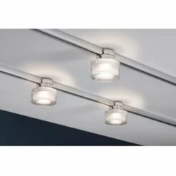 Meilleur prix ???? Luminaire Sur Rail Haute Tension Paulmann Topa Dot 95502 LED Intégrée N/A Puissance: 5.2 W Blanc Chaud N/A - Chrome, Clair, Satin ⌛ 7 Meilleur prix ???? Luminaire Sur Rail Haute Tension Paulmann Topa Dot 95502 LED Intégrée N/A Puissance: 5.2 W Blanc Chaud N/A - Chrome, Clair, Satin ⌛ -PAULMANN Sales 16609633 3