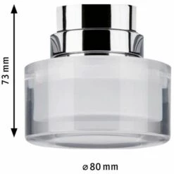 Meilleur prix ???? Luminaire Sur Rail Haute Tension Paulmann Topa Dot 95502 LED Intégrée N/A Puissance: 5.2 W Blanc Chaud N/A - Chrome, Clair, Satin ⌛ 9 Meilleur prix ???? Luminaire Sur Rail Haute Tension Paulmann Topa Dot 95502 LED Intégrée N/A Puissance: 5.2 W Blanc Chaud N/A - Chrome, Clair, Satin ⌛ -PAULMANN Sales 16609633 5