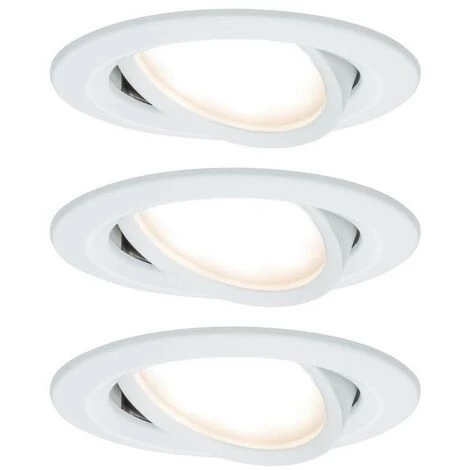 Meilleur prix ✨ Spot Encastrable Paulmann Nova 93485 LED N/A Puissance: 18 W Blanc Chaud N/A ???? 1 Meilleur prix ✨ Spot Encastrable Paulmann Nova 93485 LED N/A Puissance: 18 W Blanc Chaud N/A ????