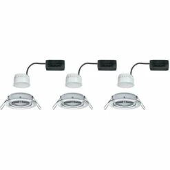 Offres ???? Spot Encastrable Paulmann Nova 93452 LED N/A Puissance: 18 W Blanc Chaud N/A ⌛ -PAULMANN Sales 16609661 3