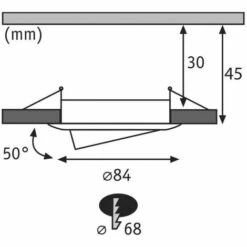 Offres ???? Spot Encastrable Paulmann Nova 93452 LED N/A Puissance: 18 W Blanc Chaud N/A ⌛ -PAULMANN Sales 16609661 4