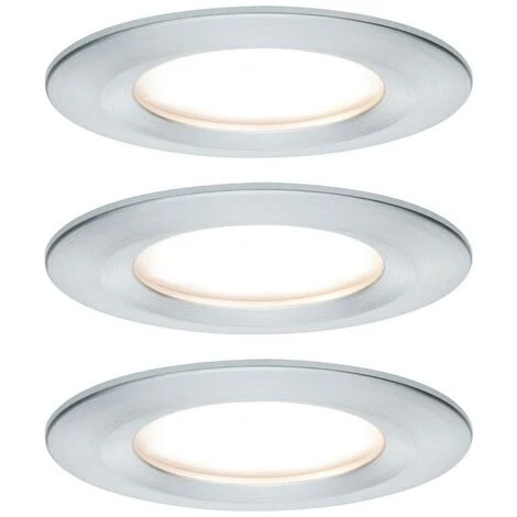 Nouveau ???? Spot Encastrable Pour Salle De Bains Paulmann Nova 93498 LED N/A Puissance: 18 W Blanc Chaud N/A ???? 1 Nouveau ???? Spot Encastrable Pour Salle De Bains Paulmann Nova 93498 LED N/A Puissance: 18 W Blanc Chaud N/A ????