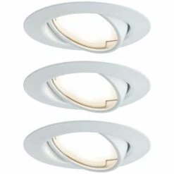 Vente flash ⌛ Spot Encastrable Paulmann Base 93423 LED N/A Puissance: 15 W Blanc Chaud N/A ????