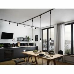 Nouveau ???? Luminaire Sur Rail Haute Tension Paulmann 96940 LED Intégrée N/A Puissance: 4.5 W Blanc Neutre N/A ❤️ -PAULMANN Sales 16610009 4