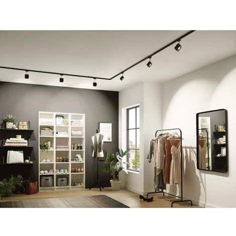 Nouveau ❤️ Paulmann 969.16 96916 Elément Pour Système Modulaire Alimentation Noir (mat) ???? 2 Nouveau ❤️ Paulmann 969.16 96916 Elément Pour Système Modulaire Alimentation Noir (mat) ???? – Image 2