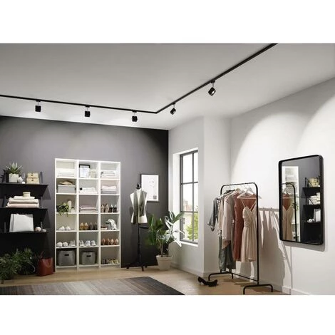 Promo ???? Luminaire Sur Rail Haute Tension Paulmann 96917 LED Intégrée N/A Puissance: 4.5 W Blanc Chaud N/A ???? 4 Promo ???? Luminaire Sur Rail Haute Tension Paulmann 96917 LED Intégrée N/A Puissance: 4.5 W Blanc Chaud N/A ???? – Image 4