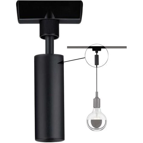 De gros ???? Paulmann PAULMANN 96914 Elément Pour Système Modulaire Adaptateur Pendulaire Noir ???? 1 De gros ???? Paulmann PAULMANN 96914 Elément Pour Système Modulaire Adaptateur Pendulaire Noir ????