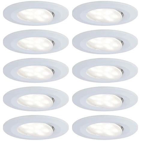 Meilleure vente ❤️ PAULMANN LED Plafonnier 'Calla' Pour Salle De Bain - Blanc Mat ✨ 1 Meilleure vente ❤️ PAULMANN LED Plafonnier 'Calla' Pour Salle De Bain - Blanc Mat ✨
