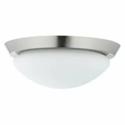 Offres ???? PAULMANN Plafonnier, Métal, E27,verre Opale ????