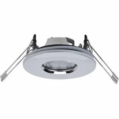 Sortie ⭐ PAULMANN Kit 3 Spots Encastrés IP65 3x35w Métal, Argent ????