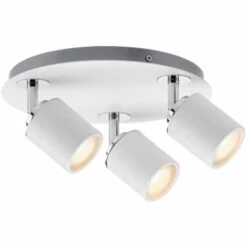 Tout neuf ✨ PAULMANN Spot Tube IP44 Max. 3x10 W GU10 Blanc/chromé - Blanc ???? -PAULMANN Sales 24385940 3
