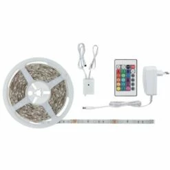 Acheter ???? PAULMANN Kit Complet Bande LED Adhésive RGB SimpLED 5 Mètres 505Lm 20W - Blanc ????