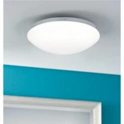 Le moins cher ???? PAULMANN Plafonnier LED Leonis IP44 Avec Détecteur 4000°K 780 Lm 9,5 W - Blanc ???? -PAULMANN Sales 24386976 3