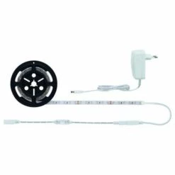 Remise ???? PAULMANN Kit Bande LED SimpLED Power 1,5m 17W + Inter/variateur - Blanc ????
