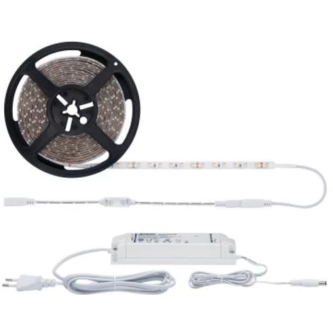 Remise ???? PAULMANN Kit Bande LED SimpLED Power 1,5m 17W + Inter/variateur - Blanc ???? 2 Remise ???? PAULMANN Kit Bande LED SimpLED Power 1,5m 17W + Inter/variateur - Blanc ???? – Image 2