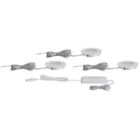 Promo ???? PAULMANN Kit Spot LED Encastré 3X5,6W Chromé - Chromé ???? 1 Promo ???? PAULMANN Kit Spot LED Encastré 3X5,6W Chromé - Chromé ????