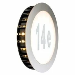 Budget ???? Eclairage Exterieur LED 1x5,6W 230V Pour Numéro De Maison IP44 Blanc PAULMANN 93791 ⭐