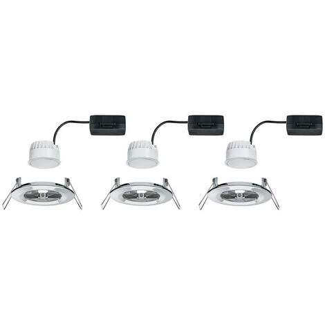 Top 10 ???? Spot Encastrable Pour Salle De Bains Paulmann Nova 93463 LED N/A Puissance: 18 W Blanc Chaud N/A ???? 2 Top 10 ???? Spot Encastrable Pour Salle De Bains Paulmann Nova 93463 LED N/A Puissance: 18 W Blanc Chaud N/A ???? – Image 2