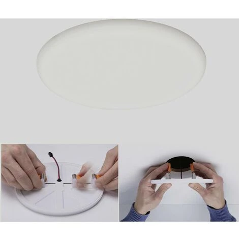 Remise ✔️ Luminaire à LED Encastrable Paulmann EB Panel Veluna VariFit 93068 N/A Puissance: 22 W Blanc Neutre N/A ???? 2 Remise ✔️ Luminaire à LED Encastrable Paulmann EB Panel Veluna VariFit 93068 N/A Puissance: 22 W Blanc Neutre N/A ???? – Image 2